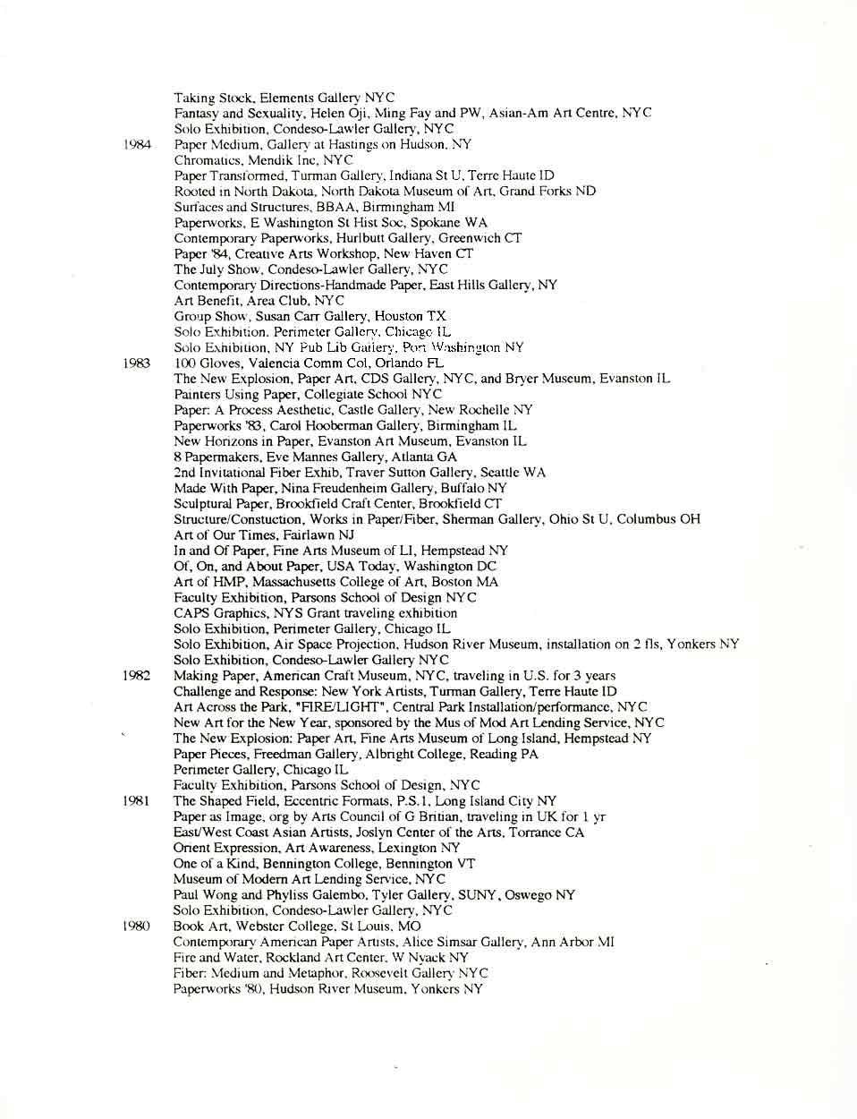Paul Wong's Resume, pg 3